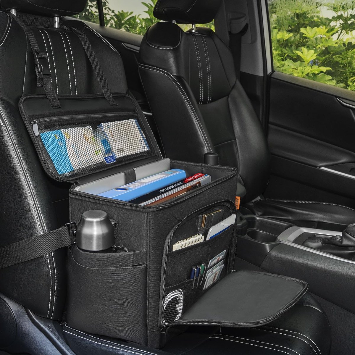 Omgoods - Multifunctionele Organizer voor Voorstoelen in Auto