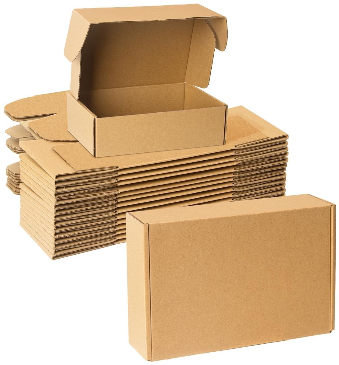 Omgoods - Set van 25 Kleine Verzenddozen 180x125x51mm