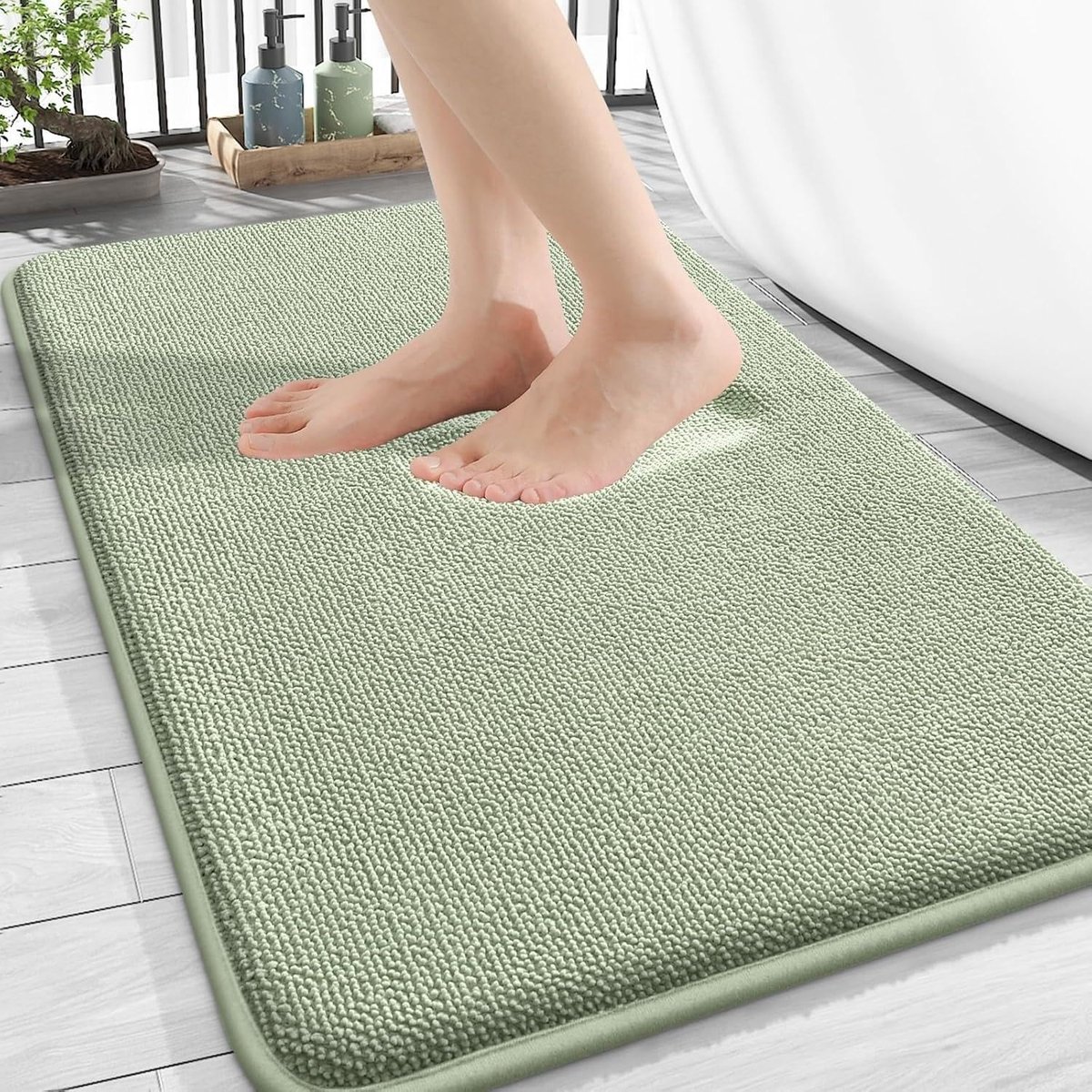 Omgoods - Memory Foam Badmat Antislip Wasbaar en Absorberend 40 x 60 cm