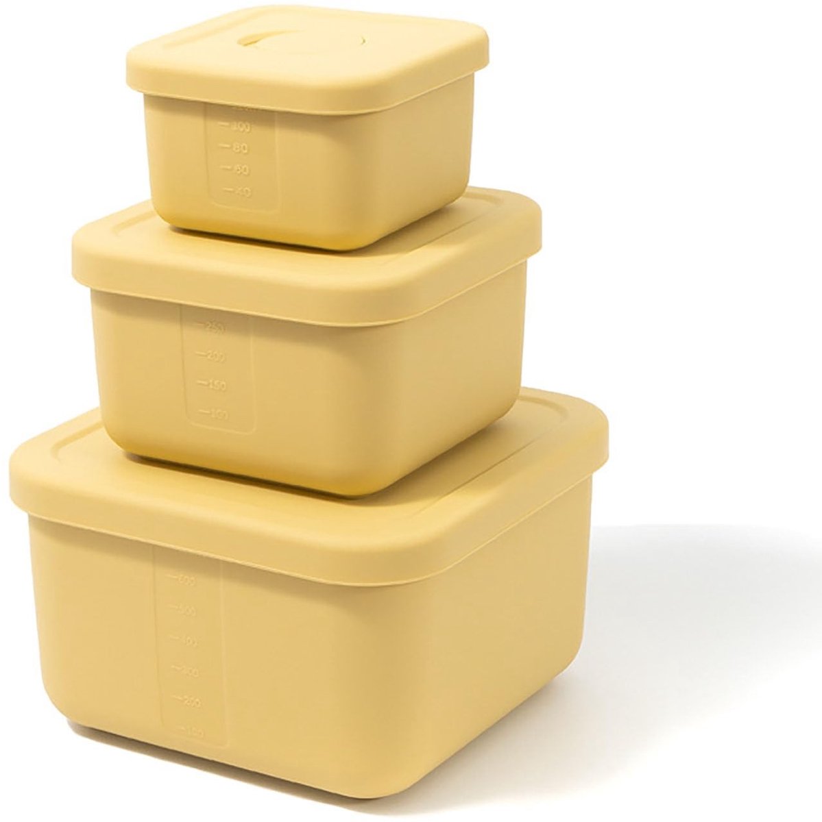 Omgoods - 3-Delige Silicone Snackdoos Set met Deksel