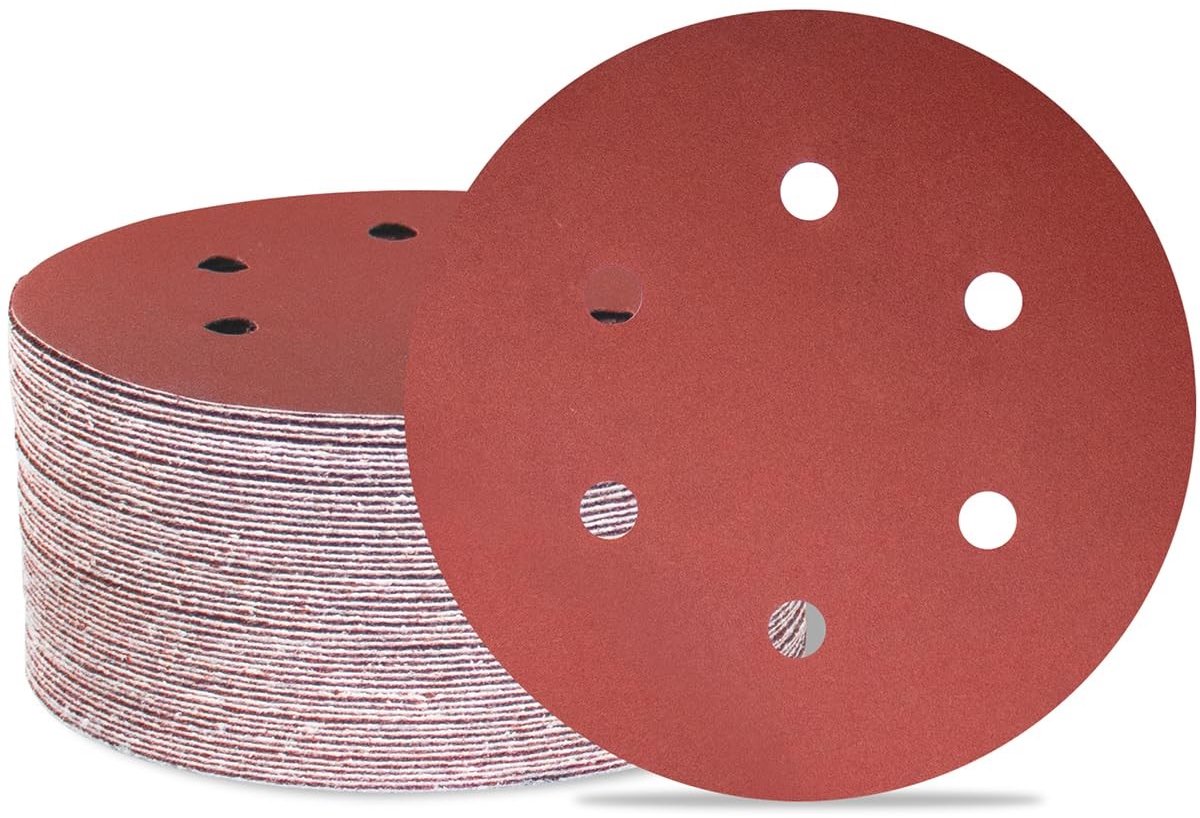 Omgoods - 50 Stuks Schuurdiscs 150mm voor Random Orbital Sander