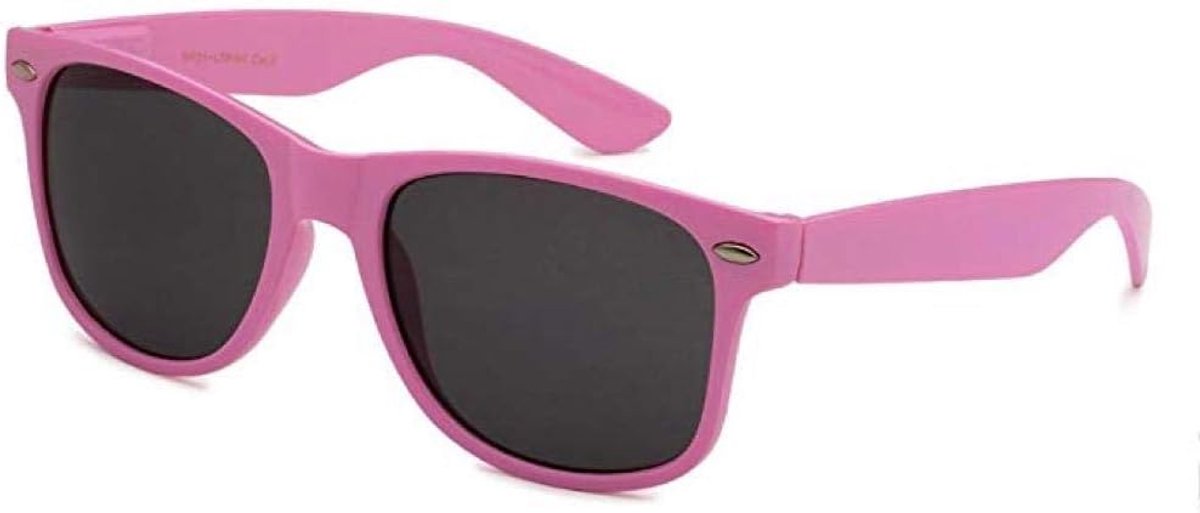Retro Vintage kleur Unisex Punk Geek Classic Style Null Löschen Lens Zonnebril - - Taille unique