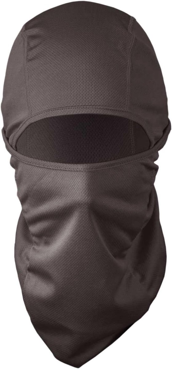 Witte Bivakmuts, 6-in-1 Bivakmuts, Wintermotorbivakmuts, Motorbivakmuts, Damesbivakmuts, Nekwarmer, Wit Masker, Baklava Skimuts, Sport, Airoft