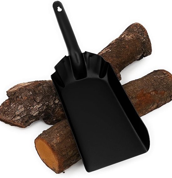 Metalen schep voor open haard en grill - geëmailleerd ijzer — afbeelding 4