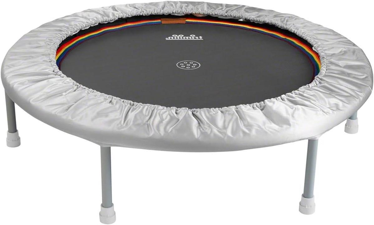 Trimilin Trampoline - Fitness Trampoline - Thuis Fitness - Verstelbare Vering - 102 cm - Zwart