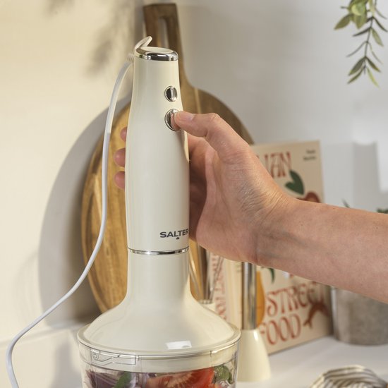 Salter Retro 3-in-1 Blender Set - 600W - 2 Snelheden - Crème van Salter — afbeelding 4