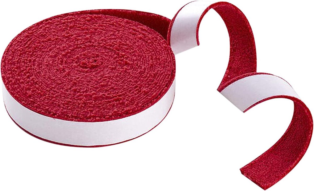 Tennis racket gripband 10m - katoen handdoek - absorberend en antislip - ideaal voor zwetende handen - ShopVlot