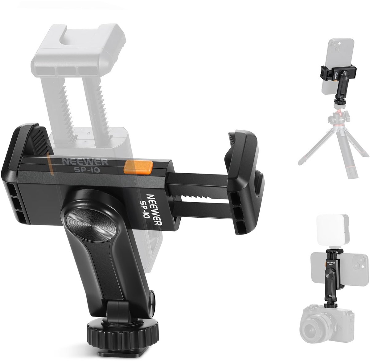 Omgoods - Telefoon Statief Mount met 360° Draaibare Bevestiging voor Smartphones