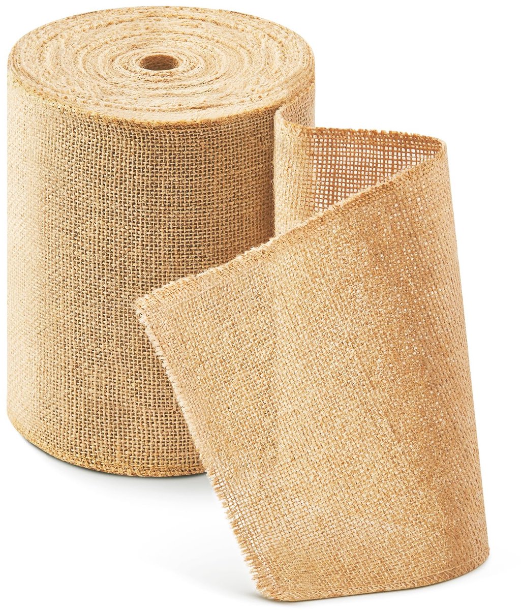 Omgoods - Jute Tafel Runner voor Bruiloften en Tuinfeesten, 20 m Rol