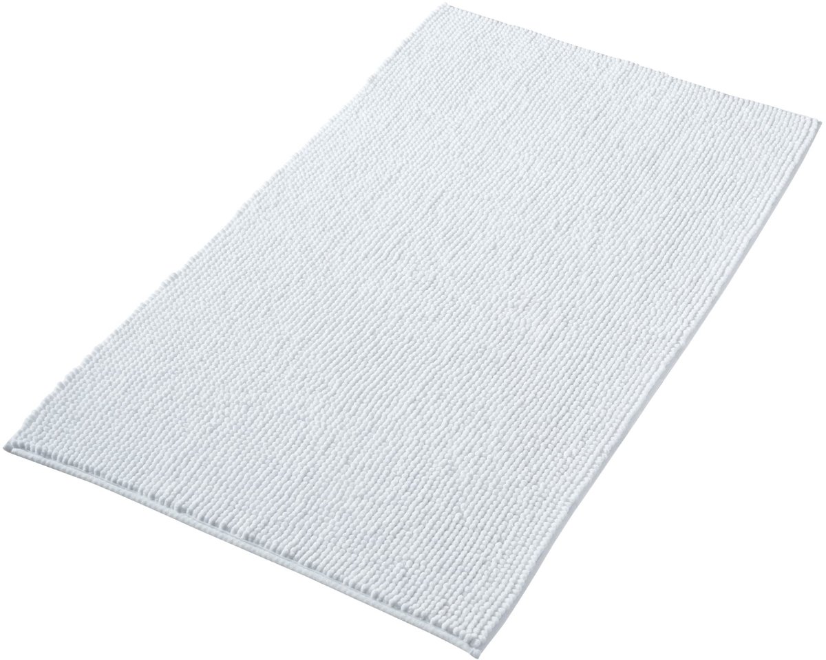Omgoods - Antislip Badmat van Zacht Chenille | Super Absorberend en Machinewasbaar | Wit 70x120 cm