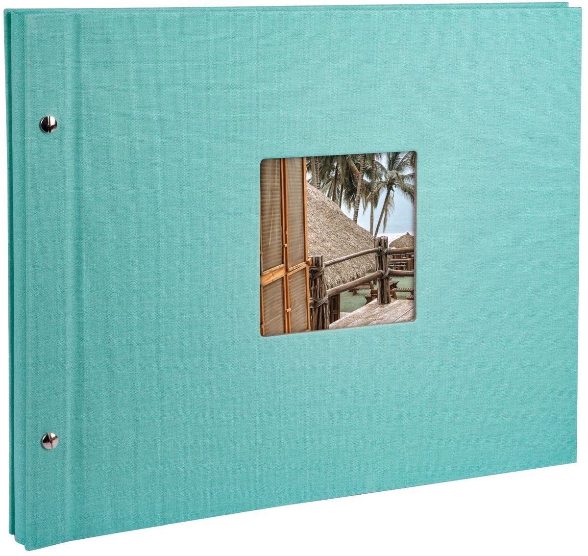Omgoods - Fotoalbum Bella Vista met 40 Witte Pagina's en Venster