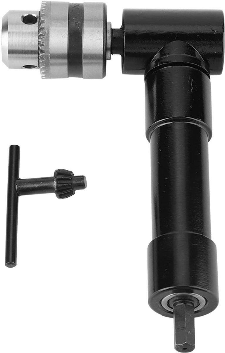 Omgoods - Hoekboor Adapter - Verlengstuk 1-10mm - Geschikt voor Schroefmachine - Professioneel gebruik - Precisie boor - Hoogwaardige kwaliteit - H...