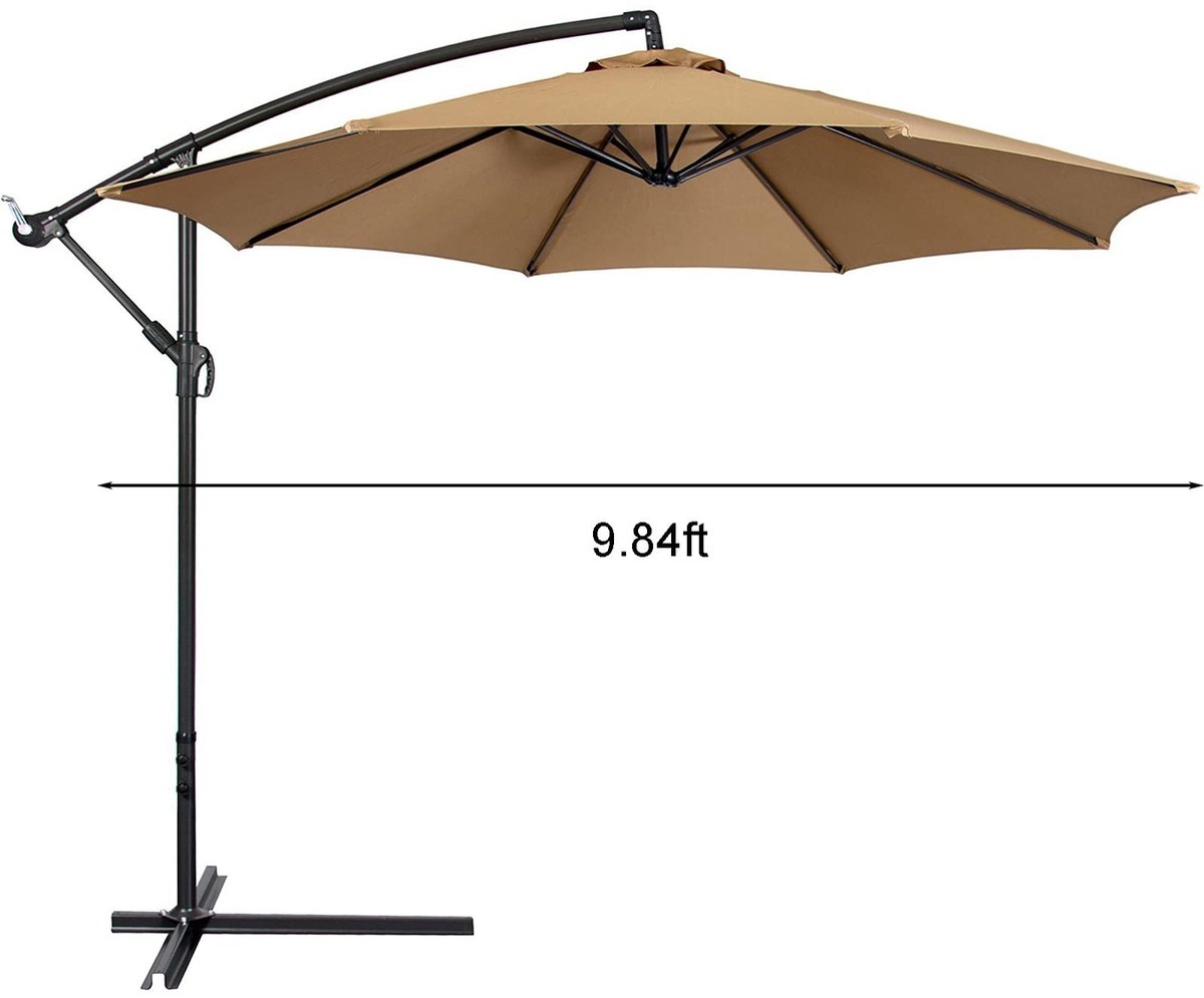 Omgoods - Vervangende Parasoldoek 8 Ribben voor Tuin en Terras