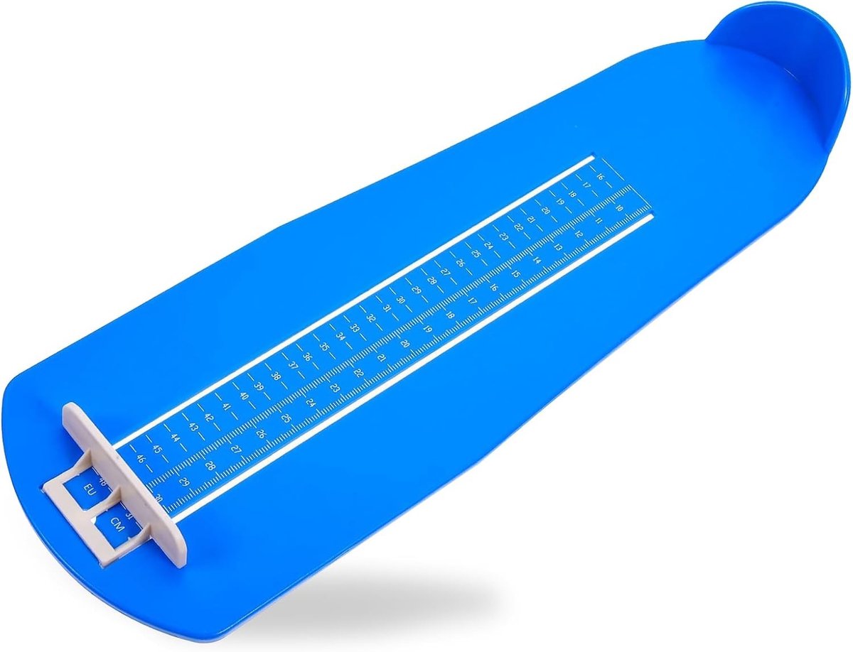 Meetinstrument voor Voeten, Schoenmaatmeter voor Kinderen en Volwassenen EU 15–48, Perfecte Schoenmaat Bepalen, Voetgrootte en Comfortabel Draaggemak