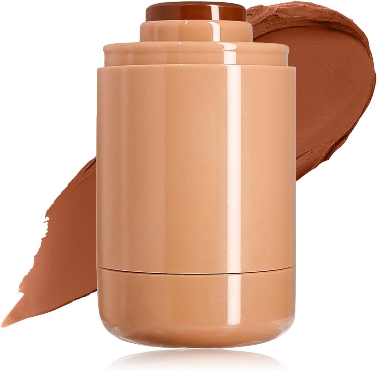 Blush Stick - mat glad, intensieve kleur, crème, rouge stick voor wangen en lippen, natuurlijke en lichtgevende afwerking, lange draagcrème blush voor vrouwen en meisjes (06 Tosated, 1 stuks)