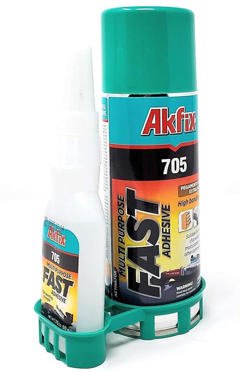 SnelShoppen - 50 g superlijm + 200 ml activator, extra sterke lijm, spuitlijm, snel drogend, waterbestendig voor rubber, hout, leer, metaal, porselein
