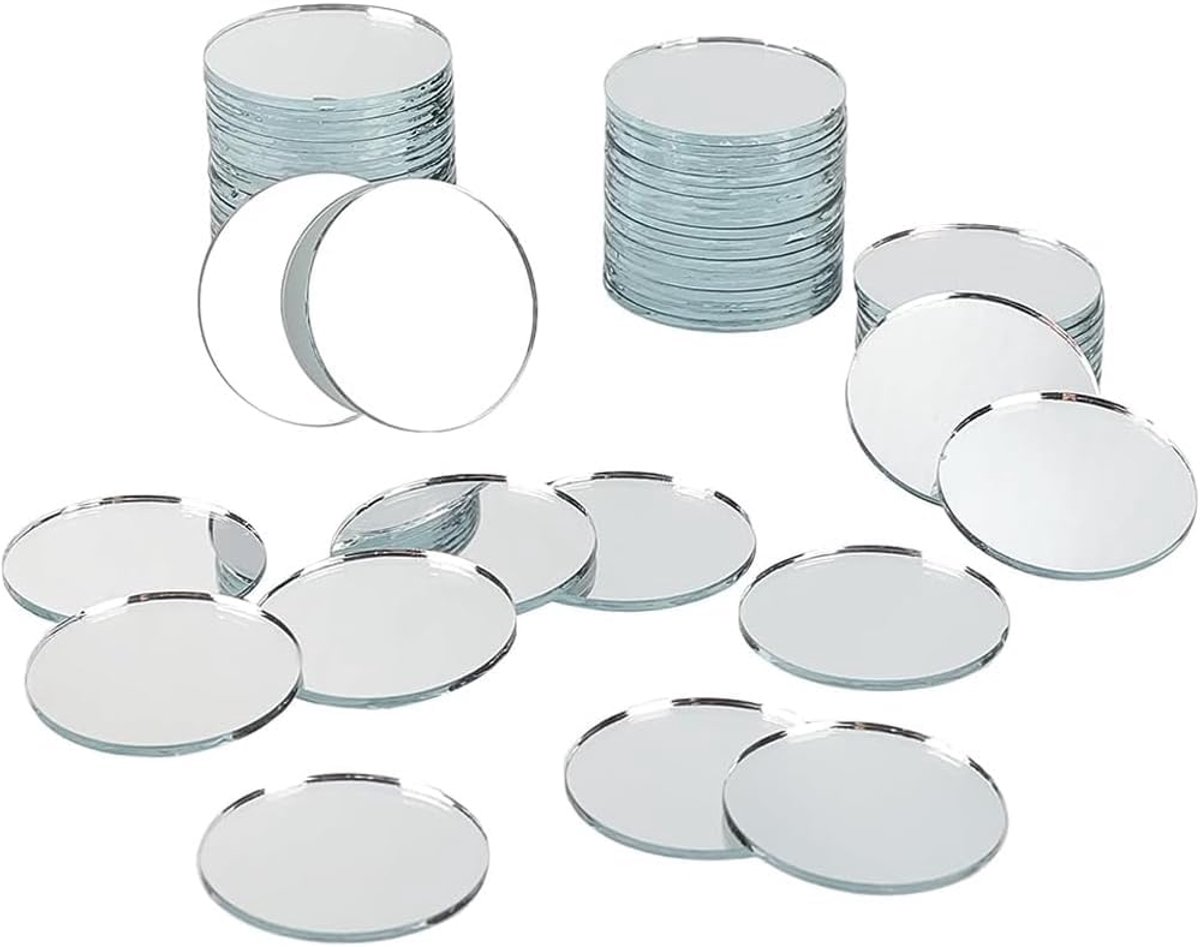 Mosaic Spiegeltegels 10 x 10 mm - Goud - 200 Stuks - Perfect voor DIY Decoratie - ShopVlot