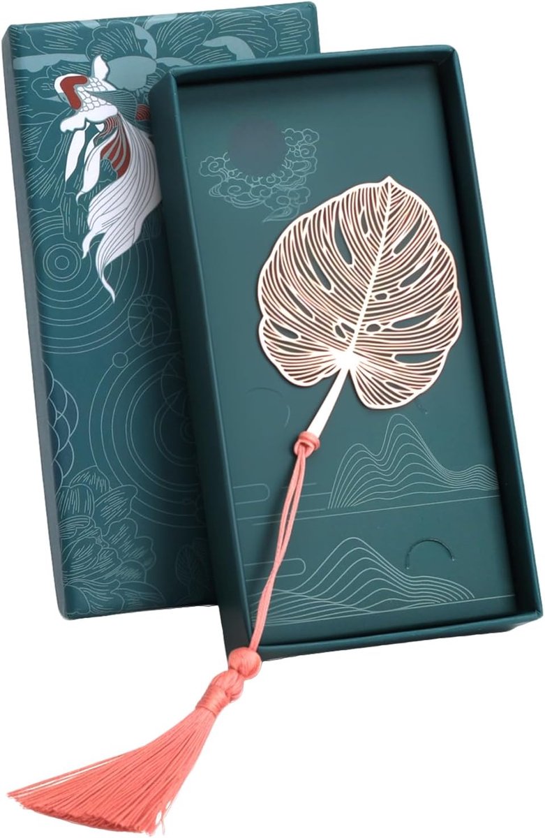 Women's Metal Bookmark Elegant Bookmark Tassel Oriental Art Design for Women Teachers Mum School Students - ShopVlot