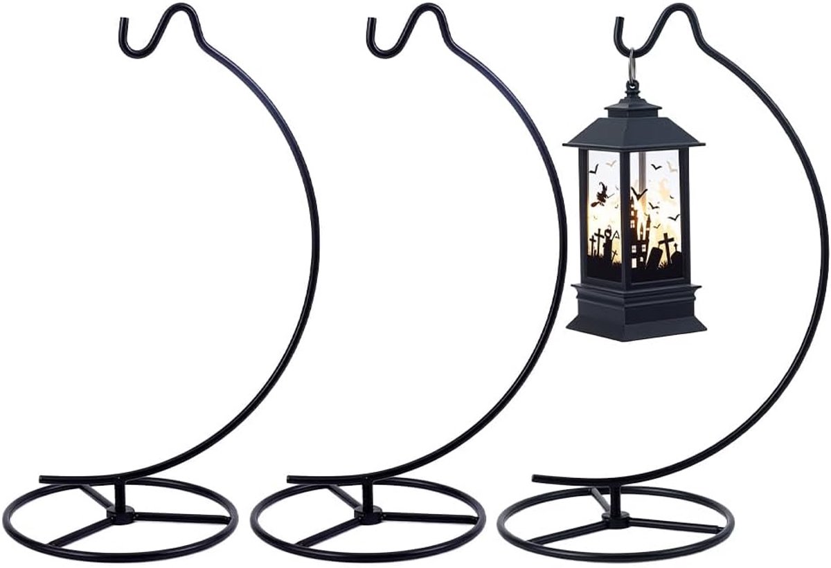 nbeads 3 Stk. ijzeren ornament display stand, luchtplantenhouder