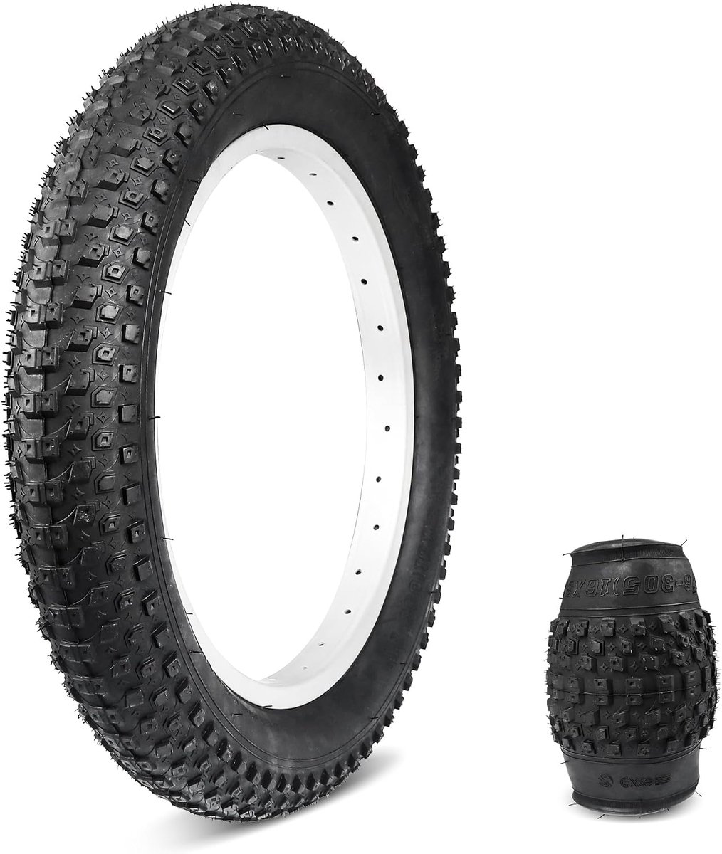 16x3.0 20x3.0 E-Bike Band Opvouwbare Fat Bike Band 76-305 406 Fietsbanden 35 P.S.I voor E-Bike Stadsfiets Kinderfiets