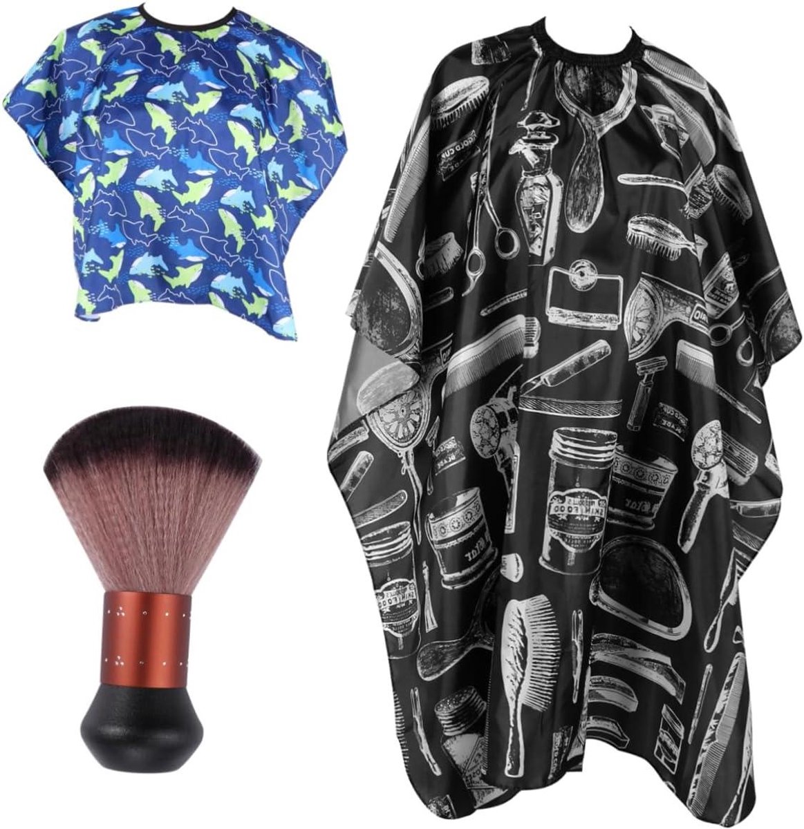 Kapperscape Kinderen - Kinderkapper Cape - Haarknippen Thuis - Waterdicht Polyester - 85 x 66 cm - Diverse Kleuren