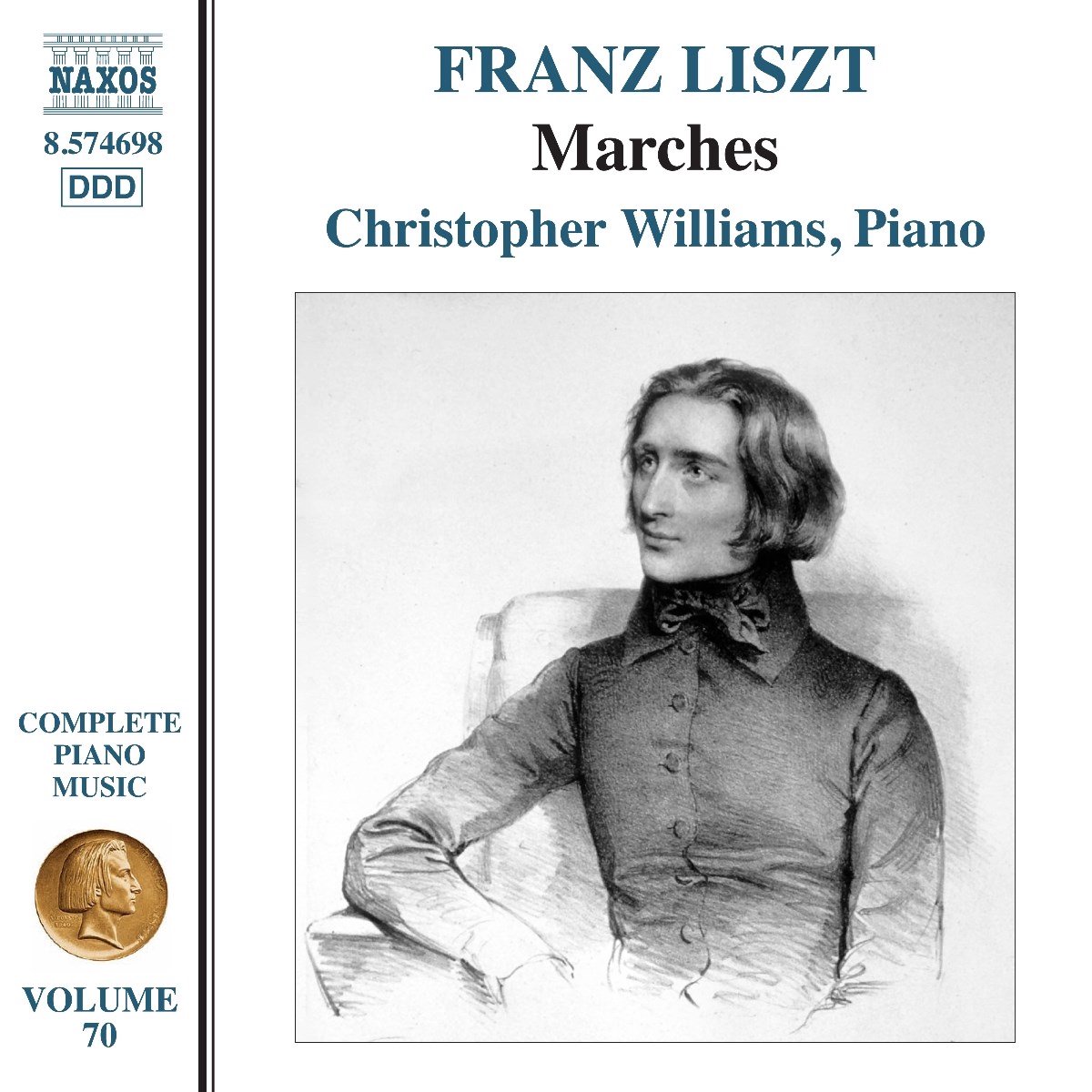 Christopher Williams - Liszt: Complete Piano Music, Vol. 70 (CD)