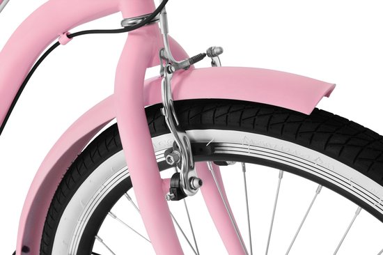 Davi Molli - Kinderfiets - 24 inch - 7 versnellingen - Shimano - V-brake - 130-165 cm - Roze - Meisje — afbeelding 5