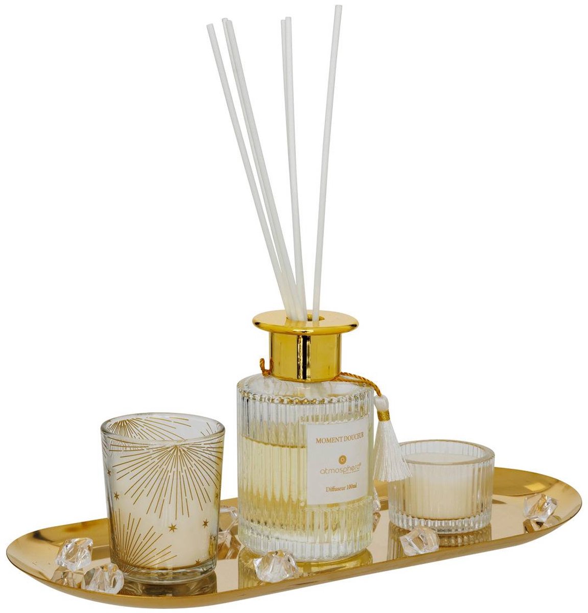 Gladys Gold Flat Geurende Geschenkset Goud