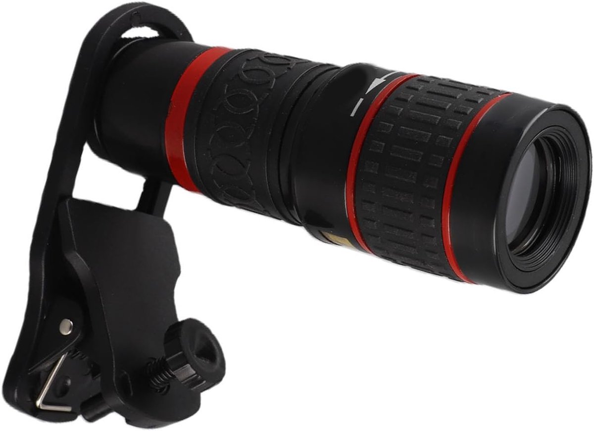 Telephoto lens 20x voor smartphones - HD zoomlens - Universele clip - Perfect voor natuur en reizen - ShopVlot
