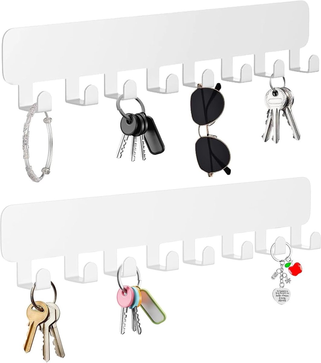 Necklace Holder Jewelry Storage Wall - Robust Chain Storage Organizer for Necklaces, Bracelets, Earrings - ShopVlot
