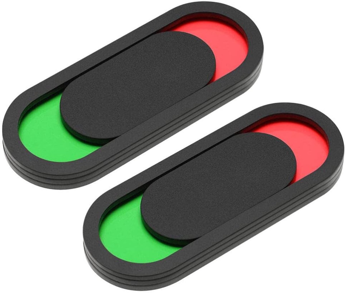 SnelShoppen - 2 Stuks Slider Bezet Toilet Deurbord Privacy Signalen - Duurzaam Materiaal - Duidelijke Status Indicator voor Toiletten en Badkamers - I