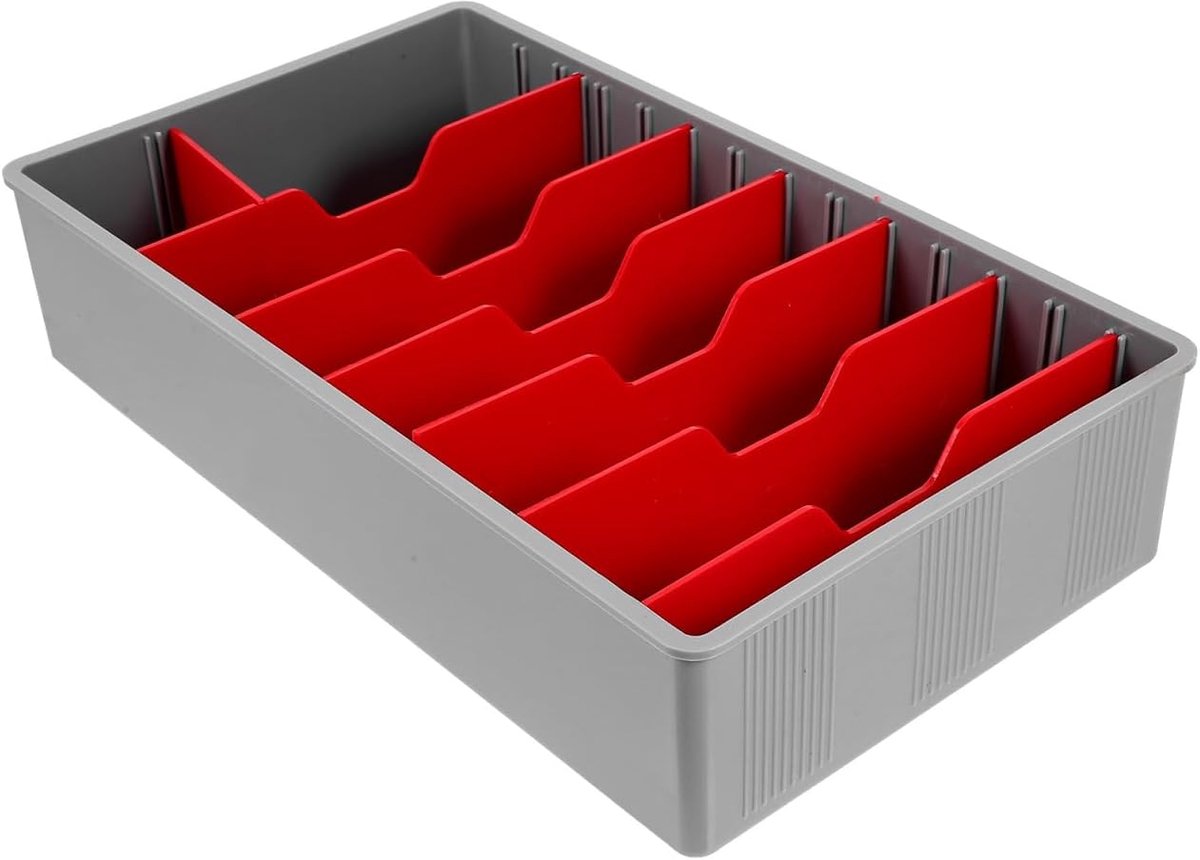 SnelShoppen - Cashier Divider Compartment voor Bankbiljetten Opslag, Geldopslag Bakje, Herbruikbare Plastic Organiser voor Contant Geld, Cassette, Com