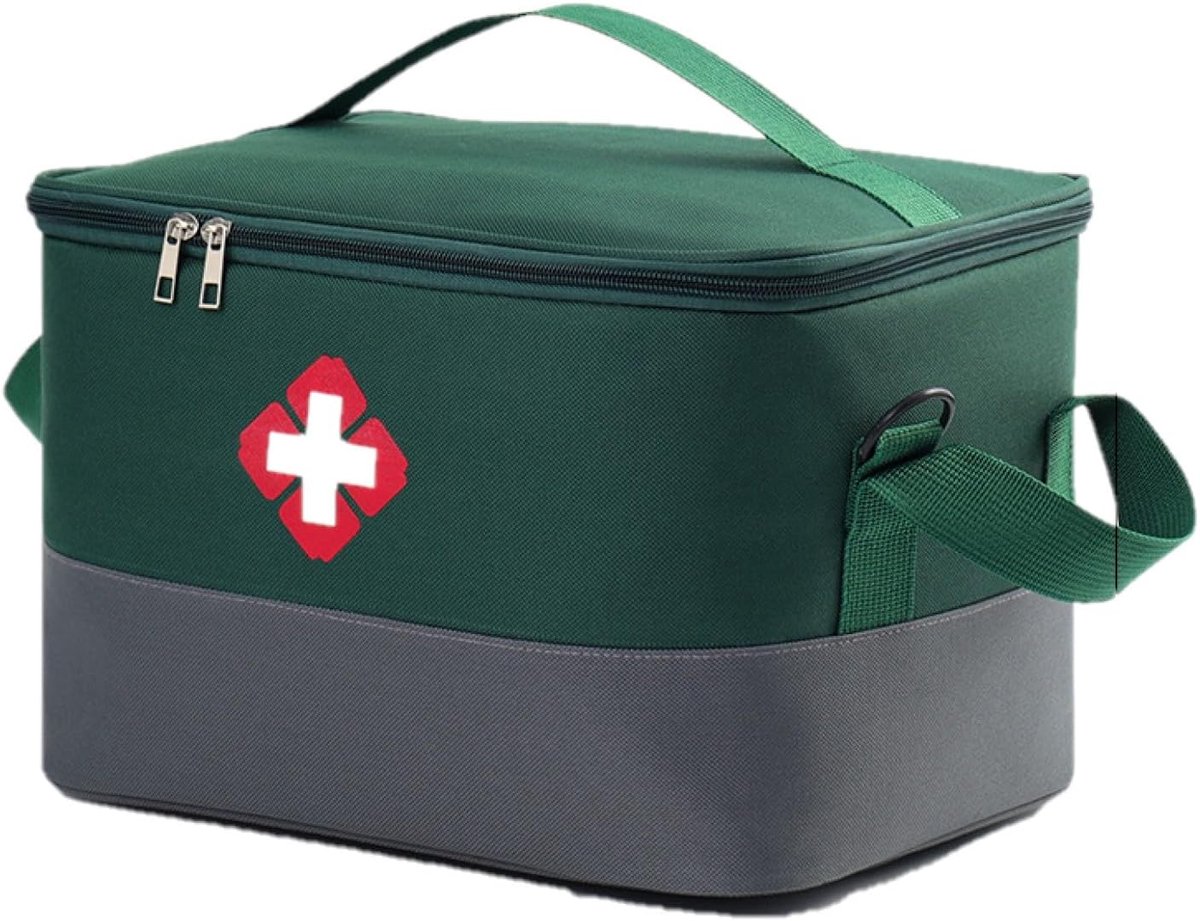 Medicine Bag, Travel Pharmacy Bag, First Aid Bag, Empty, Travel Pharmacy Bag, Waterproof, Medicine Storage Bag - ShopVlot
