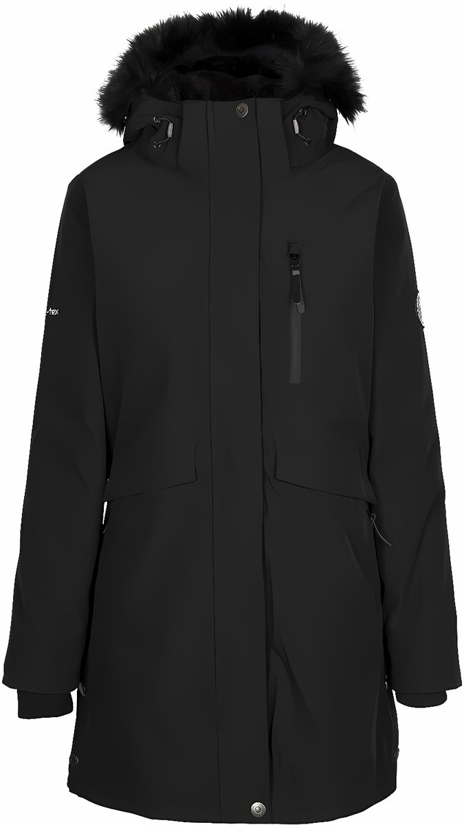 Trespass dameswinterjas Zambel Jacket Zwart