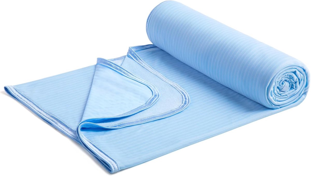 Famanu – Zomerdeken van 200x220 cm, zelfkoelend met Japanse Q-Max technologie, ideaal voor warme nachten