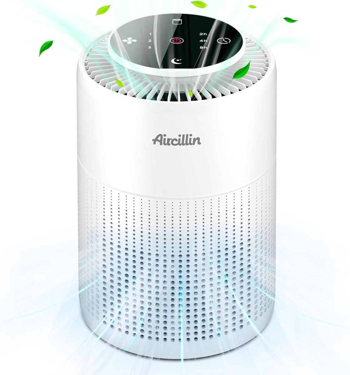 Luchtreiniger - Wit - Compact - HEPA-filter - Voor Allergieën