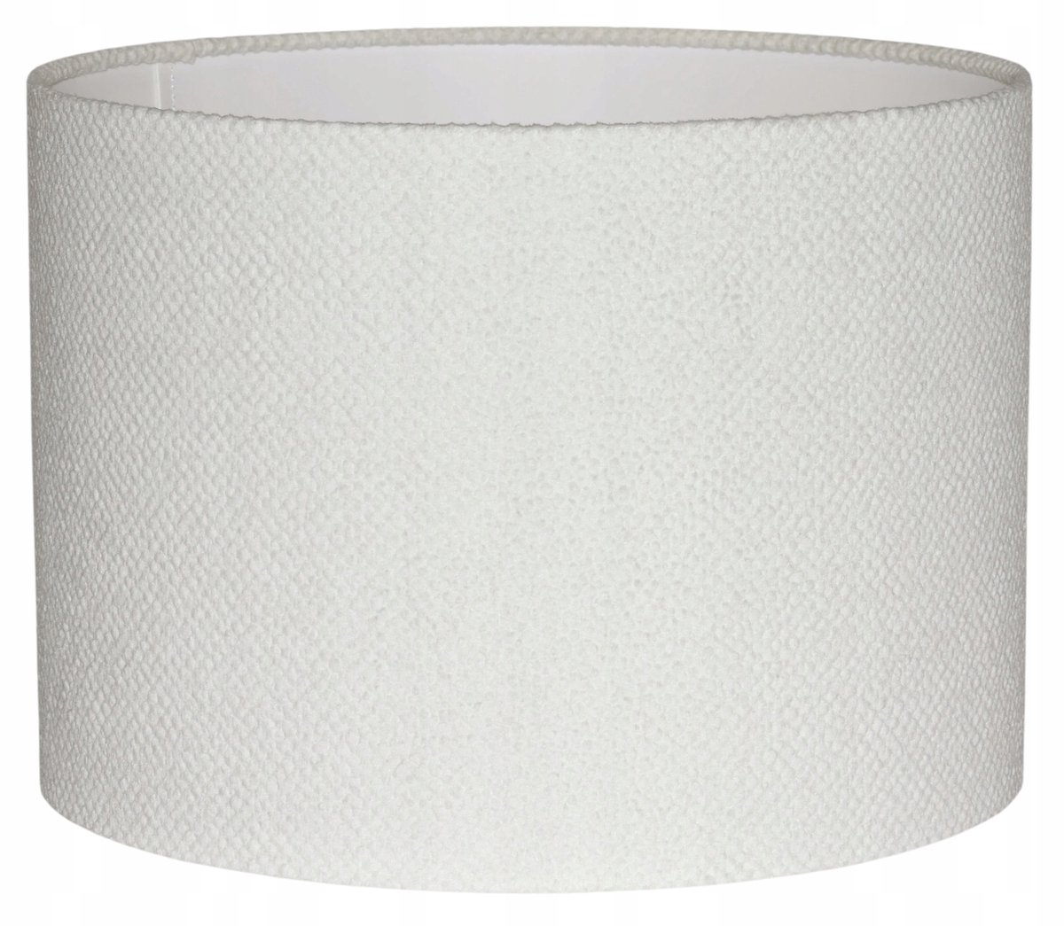 Abażur Walec 20/15cm E27 Wit met Bubbels