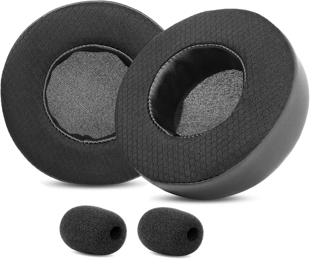 Hybrid Ear Pads Ear Pads Replacement Compatible with Corsair Virtuoso RGB Wireless XT SE Gaming Headphones( Thicker - ShopVlot