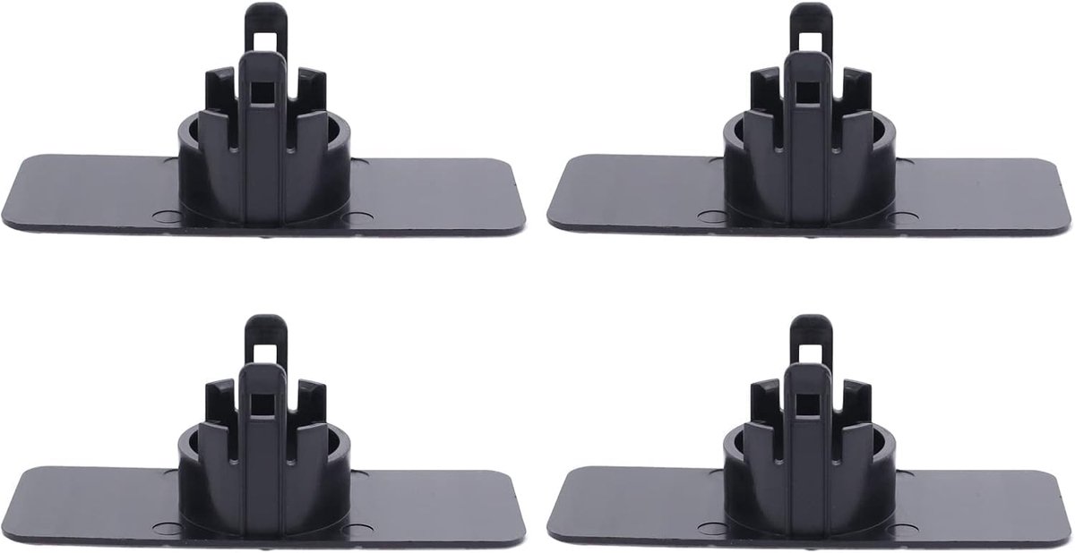 4 x 22mm sensor parking sensor holder (black) for many vehicles, general self-adhesive parking aid holder, support - ShopVlot