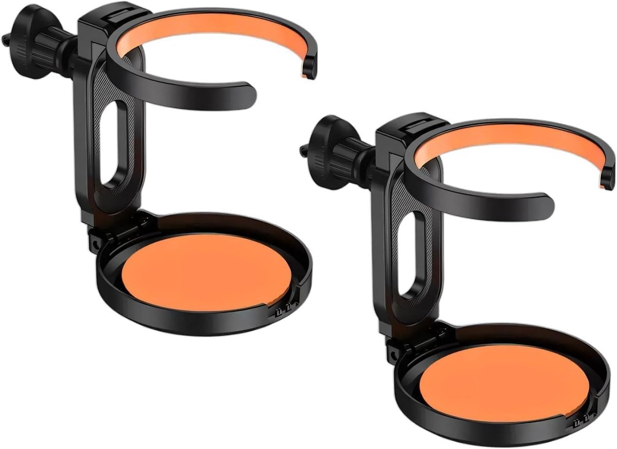 2 Pack Adjustable Car Cup Holder, Foldable Car Water Bottle Holder, Air Vent Cup Holder, Can Hold Coke, Coffee and Tea - ShopVlot