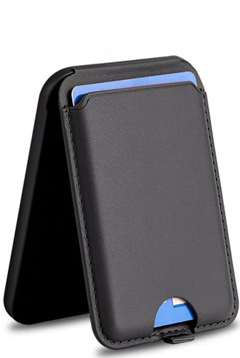 Mobigear Pasjeshouder - 3 Pasjes - MagSafe Compatible - Zwart