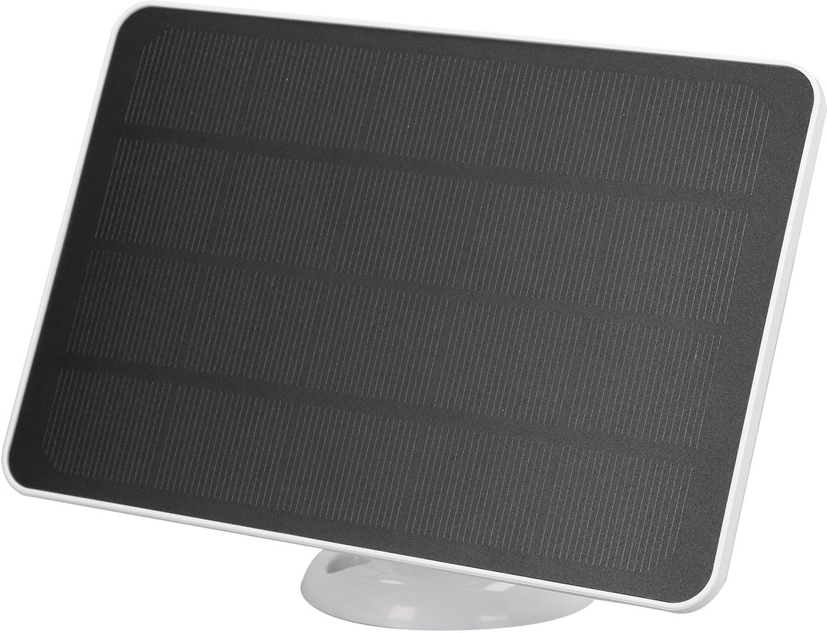Zonnepaneel 10W voor Ring Spotlight Cam - IP65 Waterdicht - Verstelbare Beugel - Duurzame Camera-oplader - ShopVlot