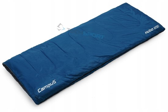 Set van 2 slaapzakken, 200g/m², blauw & groen, koppelbaar — afbeelding 4