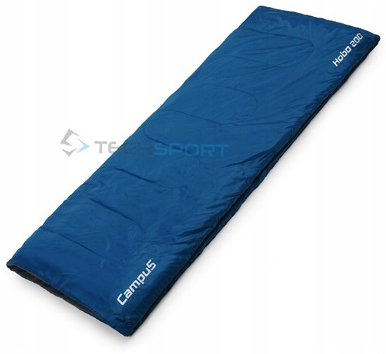 Set van 2 slaapzakken, 200g/m², blauw & groen, koppelbaar — afbeelding 5