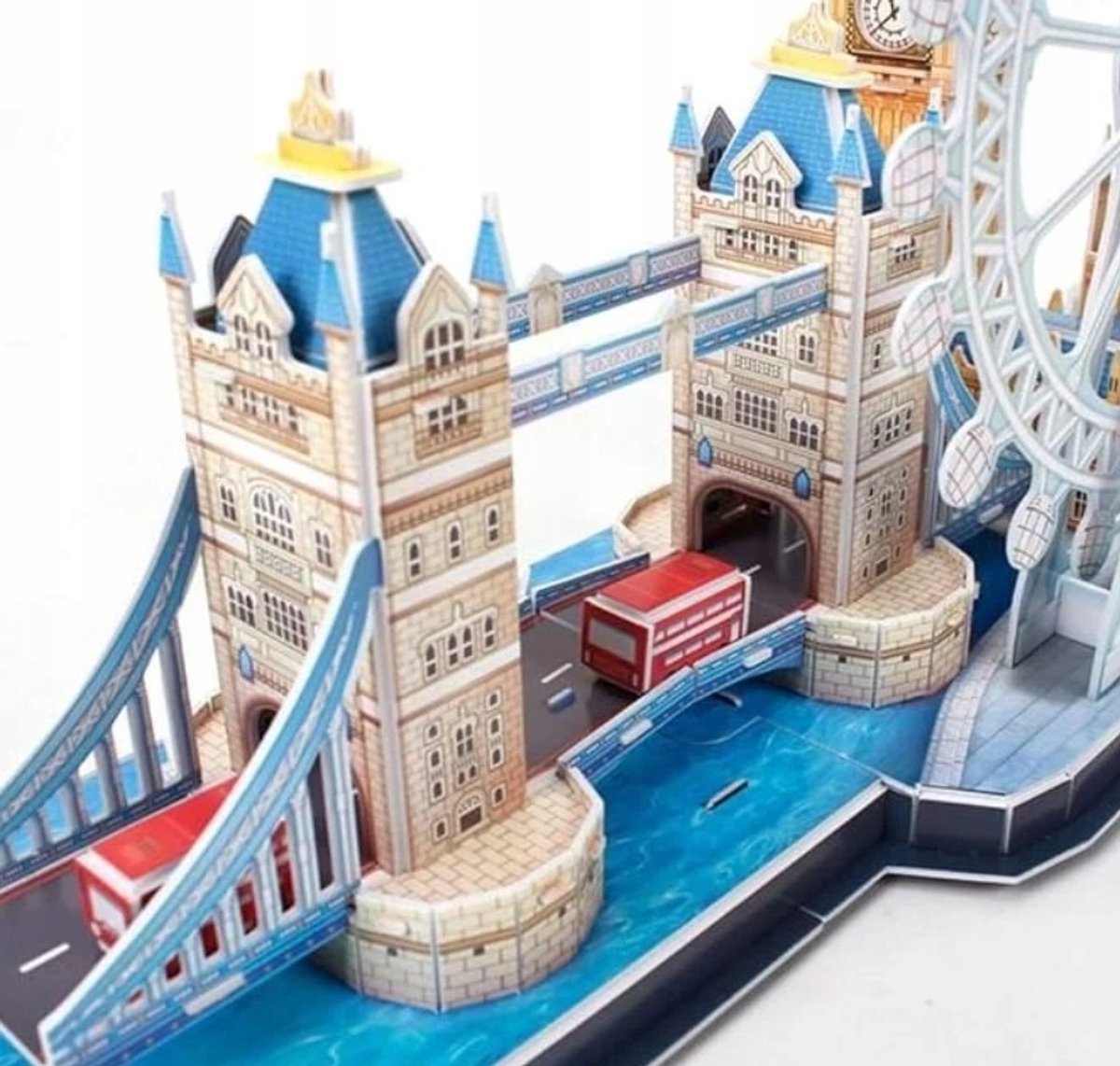 3D Puzzle Londen Stad met LED Verlichting - 106 Delen