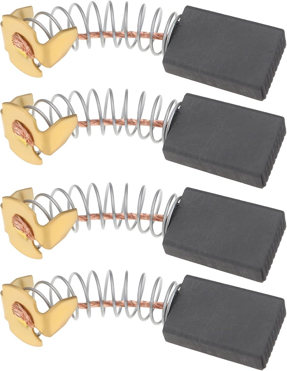 SnelShoppen - 4x Koolborstels 5x11x16,4mm Vervangend Onderdeel voor Elektrisch Gereedschap - Compatibel met Diverse Makita Modellen - Hoogwaardige Met