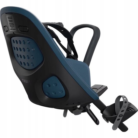 Thule Yepp 2 mini - fietsstoeltje - voorzitje - Majolica Blue van Thule — afbeelding 5