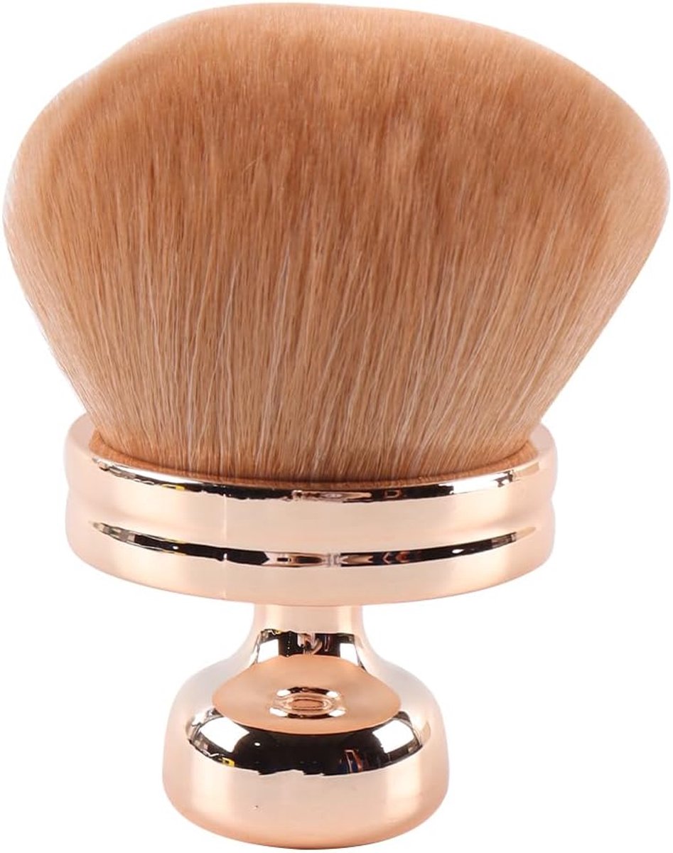 Makeup brush Extra self-tanning back applicator Mineral powder makeup brush for bronze blend provides flawless - ShopVlot