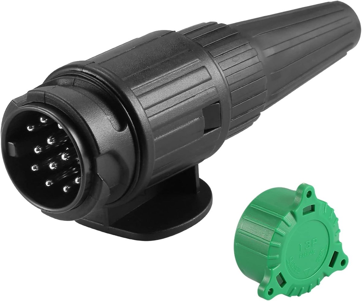 Aanhangwagenstekker - SK13PEH - 13 Pins - Waterdichte Aanhangerstekker - Voor Voertuigen en Aanhangers