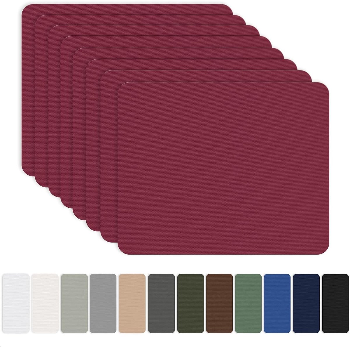 Reparatieset tentdoek - Wijnrood - 20 x 15 cm - Nylon Zelfklevende Waterdichte Patches - Voor Tent, Donsjack en Slaapzak